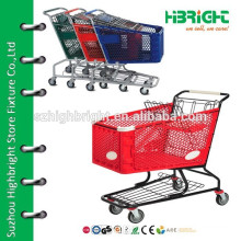 plastic supermarket cart